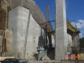 Tomada de Água Campos Novos - UHE