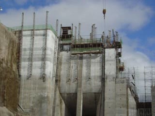 Tomada de Água Campos Novos - UHE